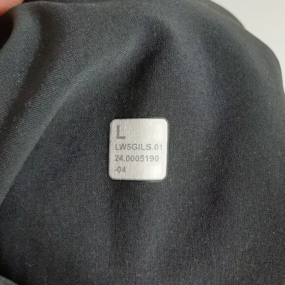 Lululemon Dance Studio Pants Relaxed Fit High Rise Cargo Pants Black Womens L - Picture 7 of 10